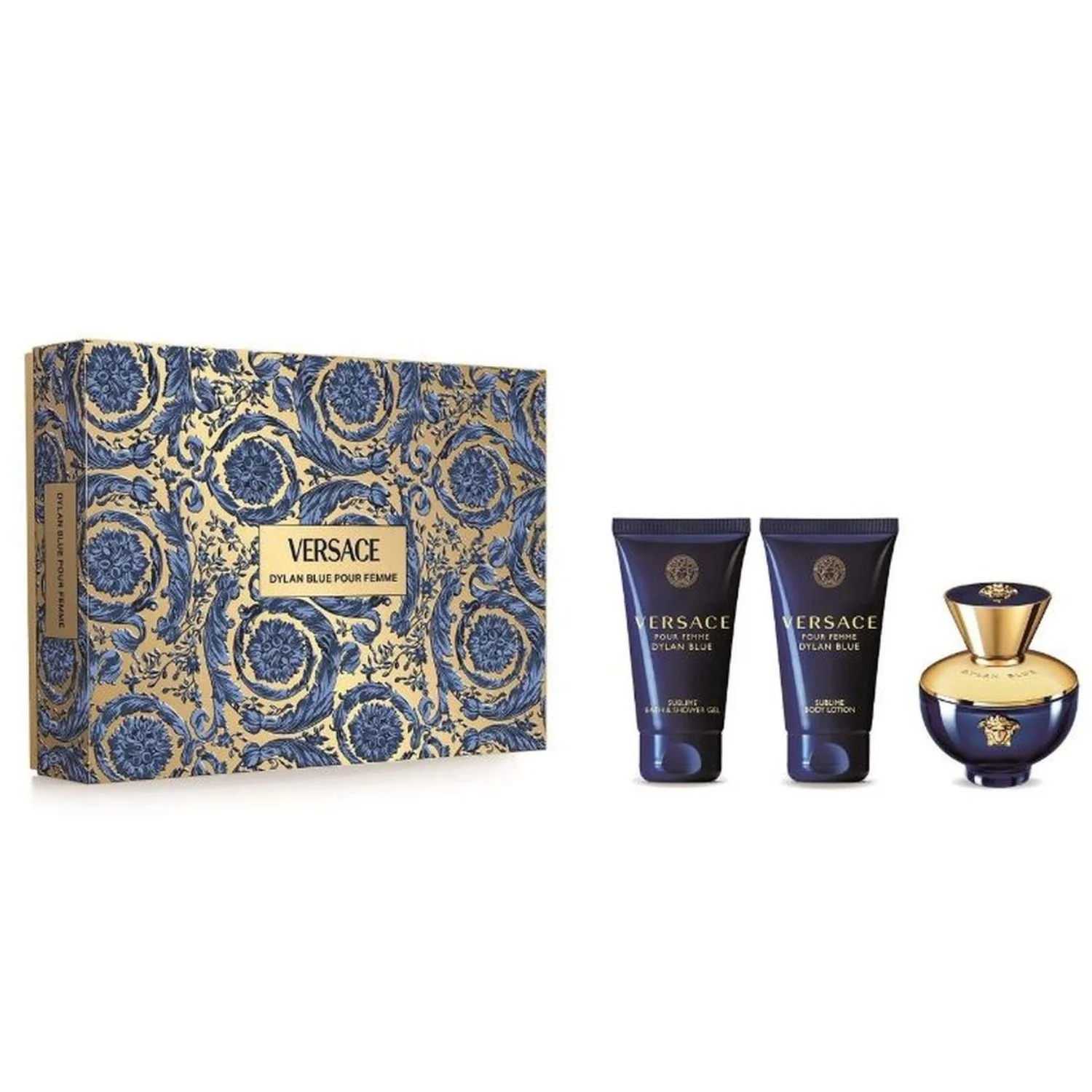 Versace Pour Femme Dylan Blue Pour Femme Eau de Parfum Box – Damenparfümbox, Eau de Parfum