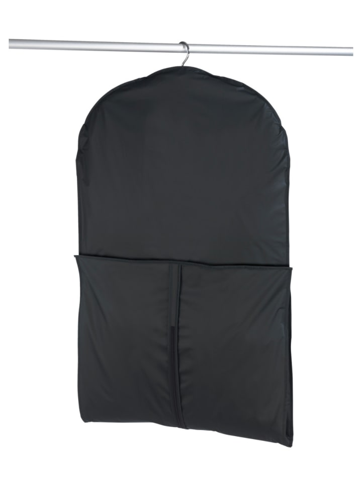 Wenko Kleidersack Deep Black 3-teiliges Set, Kleidersack Mod. Deep Black 3-teiliges Set in Schwarz günstig kaufen onesize