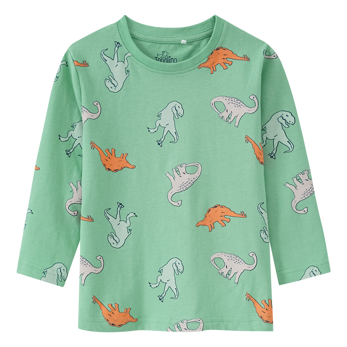 Jungen Langarmshirt mit Dino-Allover