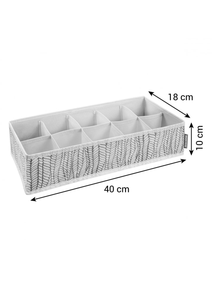 Tescoma Organizer für Socken FANCY HOME 40x18x10 cm in cappuccino günstig kaufen zweistöckig