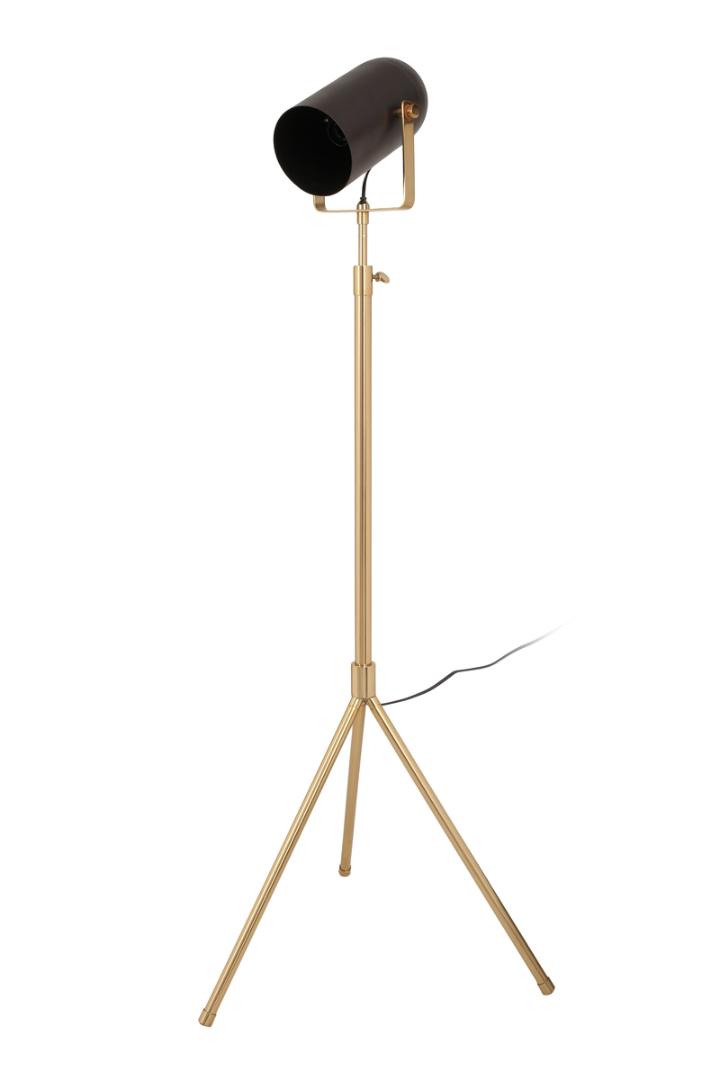Kayoom Stehlampe Celeste 325 Schwarz / Gold