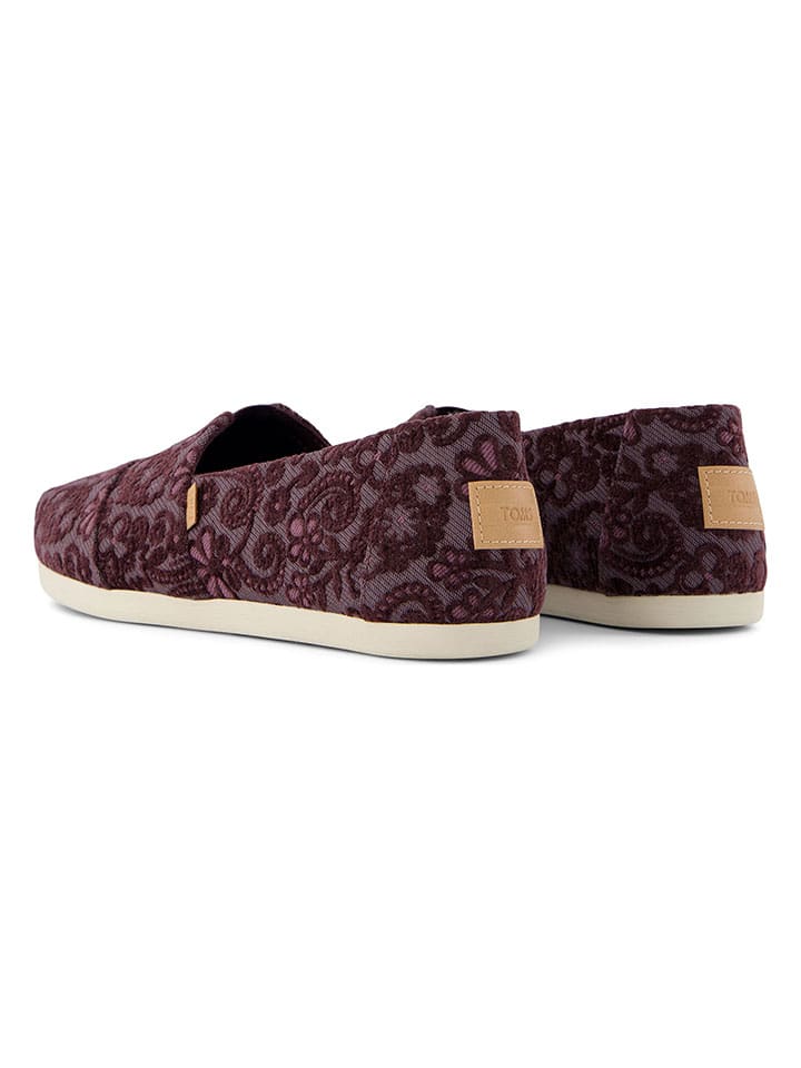TOMS Espadrilles in Lila günstig kaufen