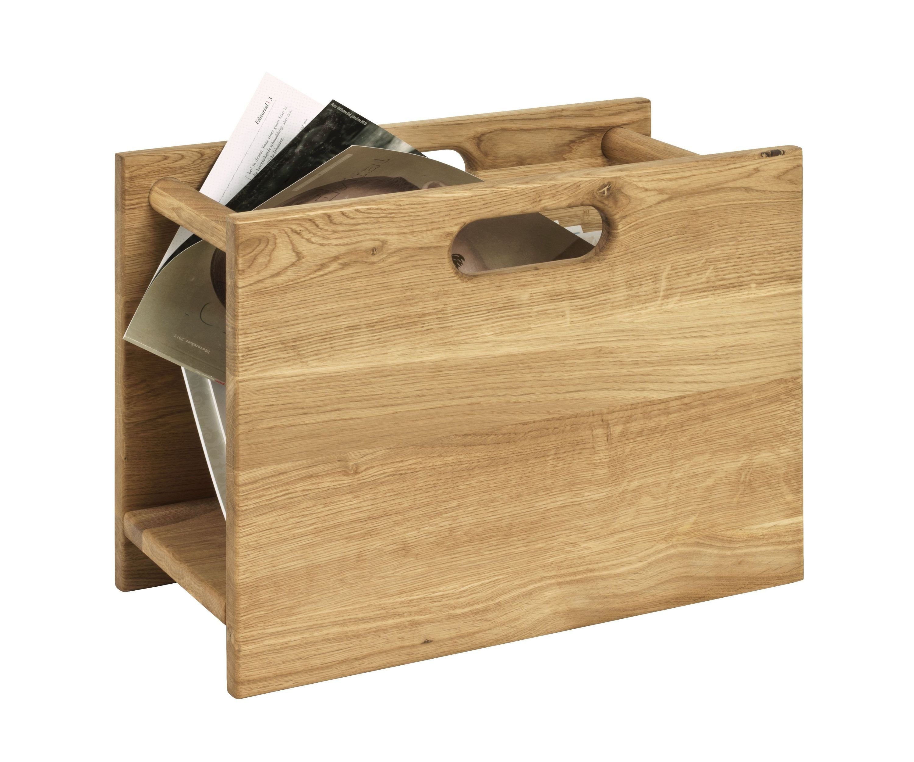 HAKU Zeitungsständer Zeitungsständer, HAKU Möbel Zeitungsständer (BHT 40x30x21 cm) BHT 40x30x21 cm braun