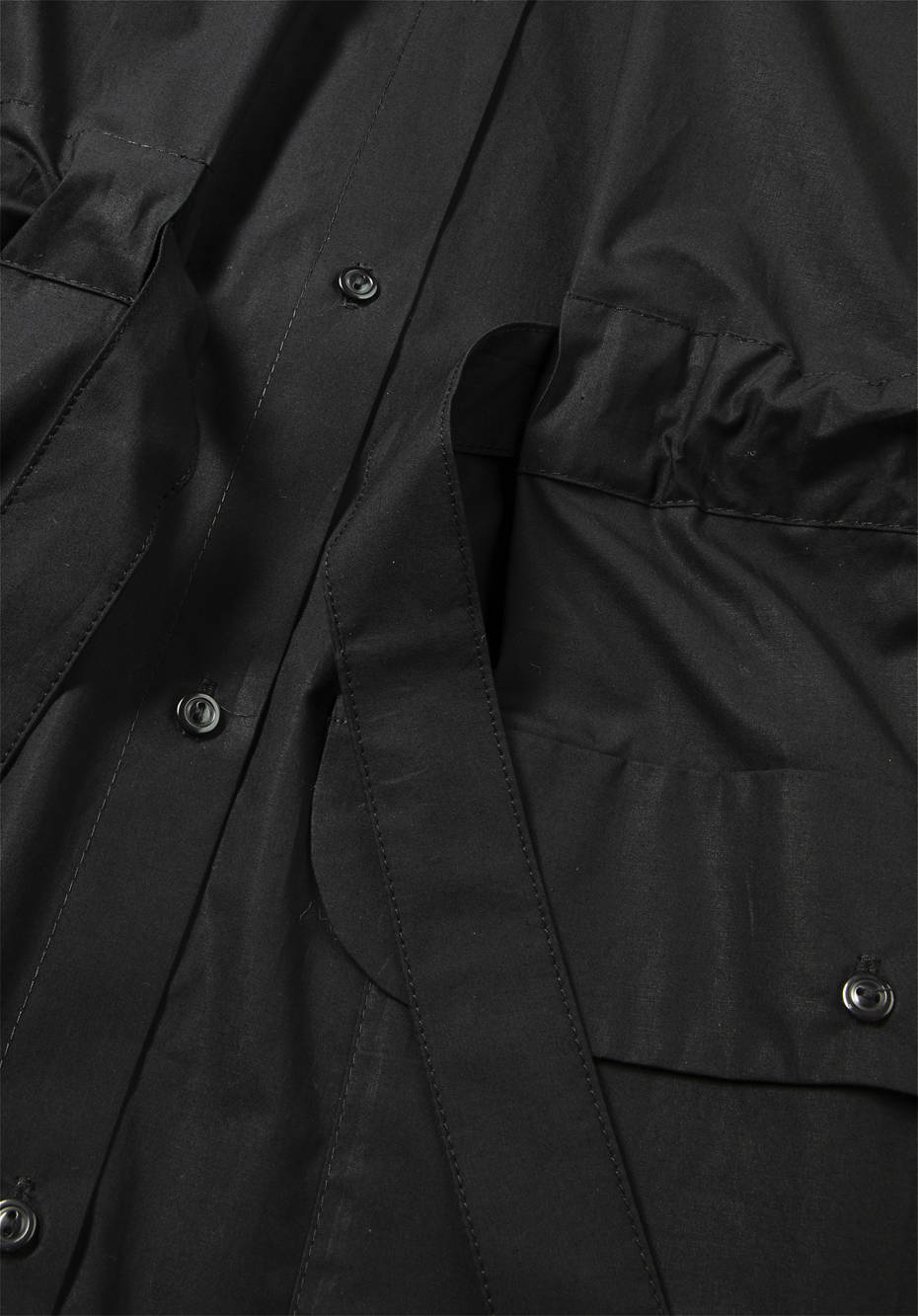 ZERO WASTE Kleid aus reiner Bio-Baumwolle