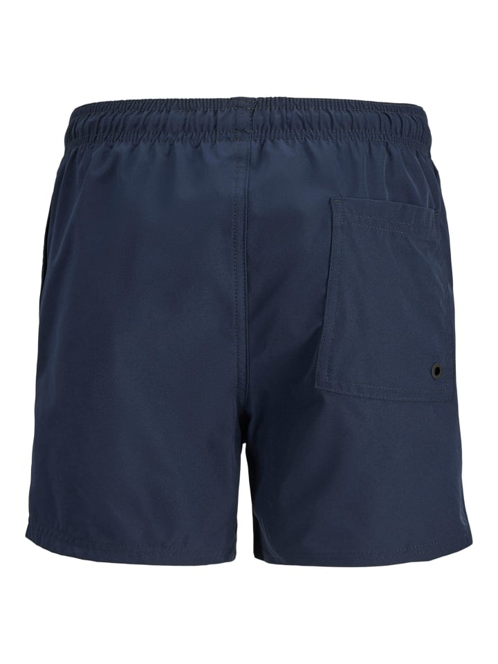 JACK & JONES Junior Badeshorts  JPSTMAUI JJSWIM DOUBLE LOGO JNR in navy blazer günstig kaufen