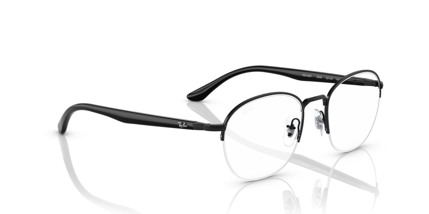 RB6487 OPTICS - Negru lucios
