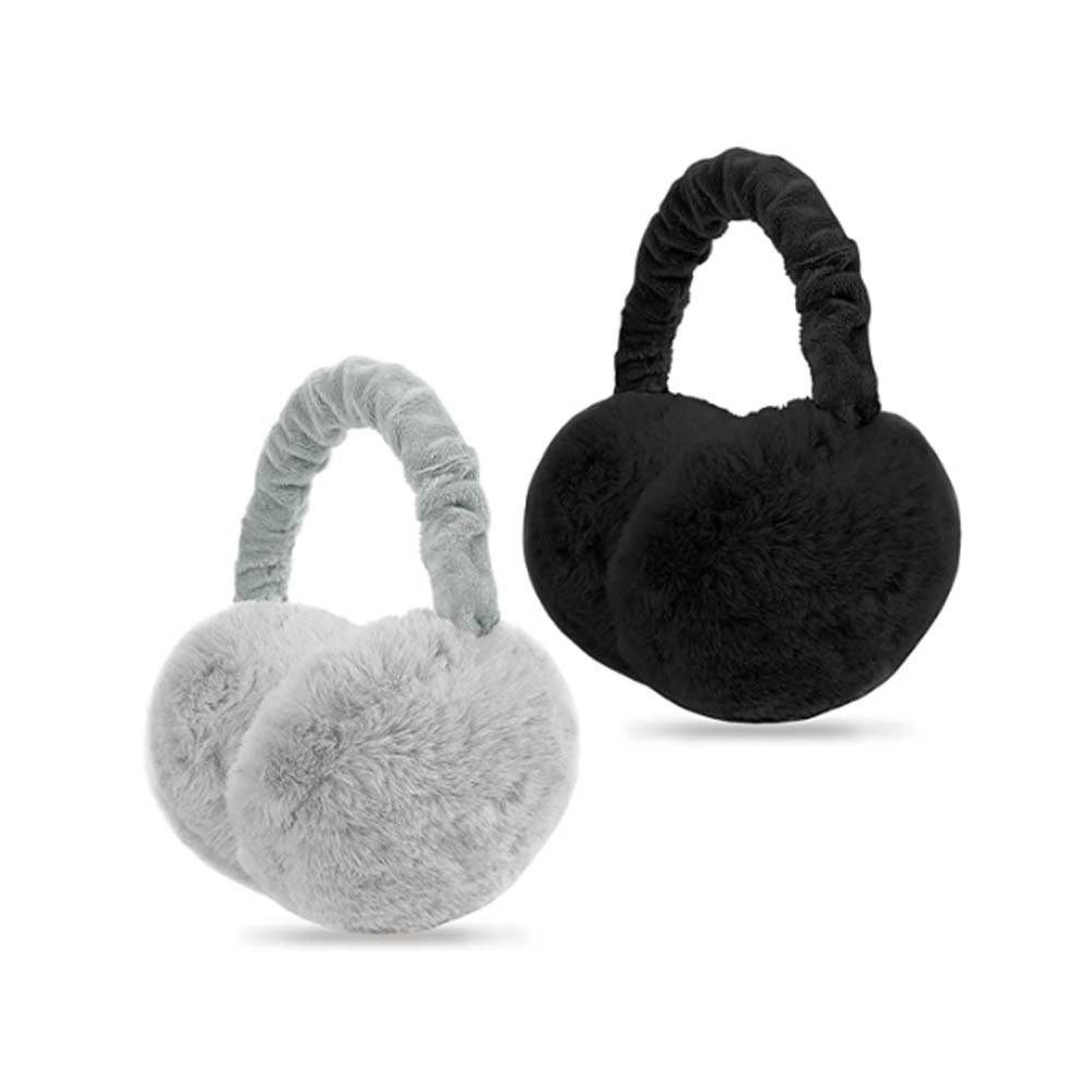 DRSEON Ohrenwärmer 2 Stücke Damen Ohrenschützer Winter Plüsch Ohrenwärmer (2-St)