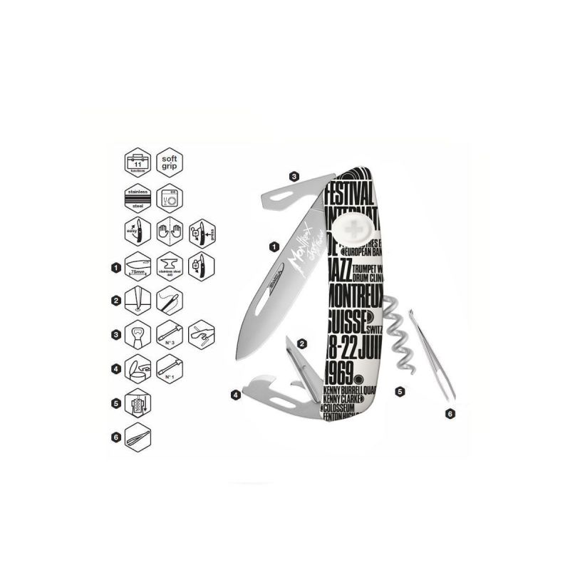 Swiza D03 Allmatt Montreux Jazz Festival MJF02 White