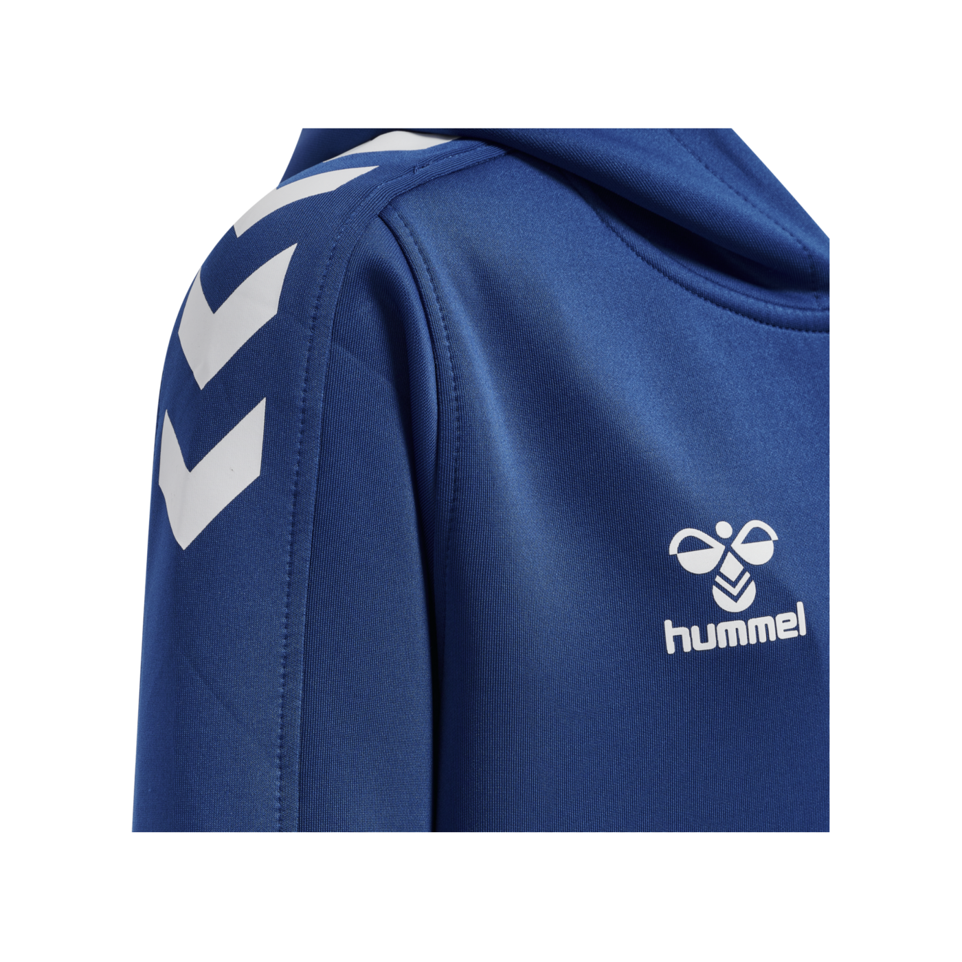 Hummel hmlCORE XK Kapuzenjacke Kids Blau F7045