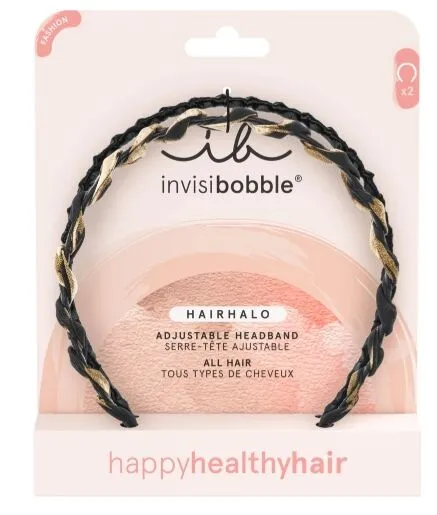 „Invisibobble Chique“ ir „Classy“ plaukų juostelės, 2 vnt. pakuotėje