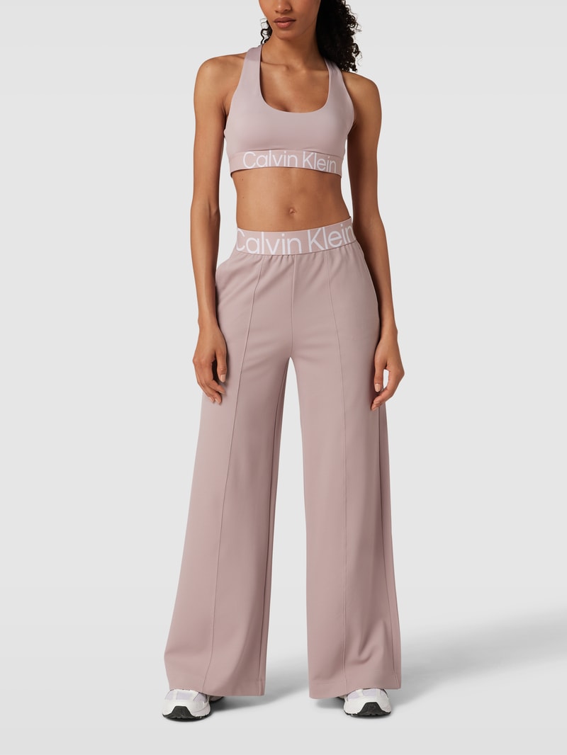 Bustier mit Racerback Modell 'Medium Support Sport' in rosa