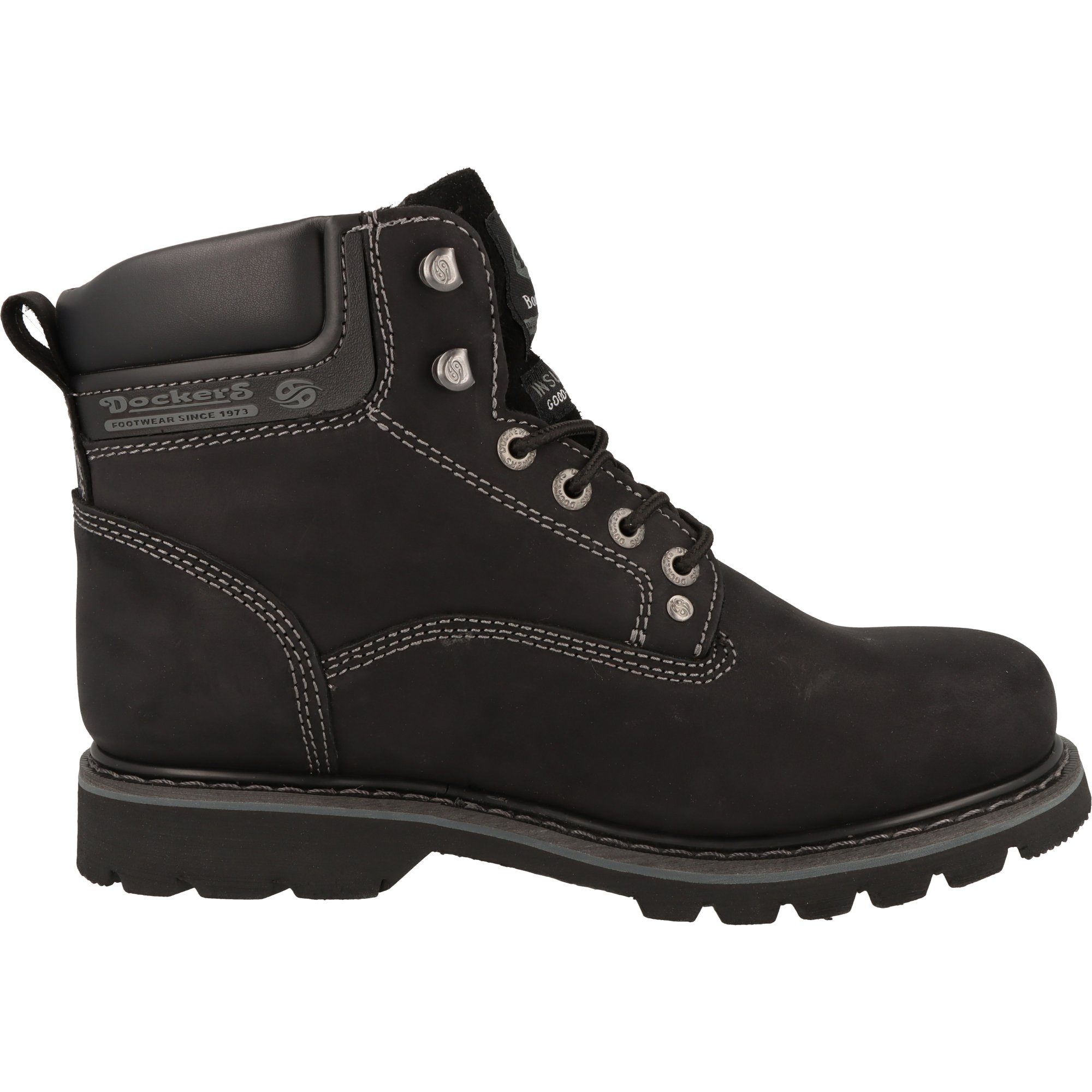 Dockers by Gerli Herren Schuhe Boots 23DA004 Leder Schnürer Winterboots Wasserresistent