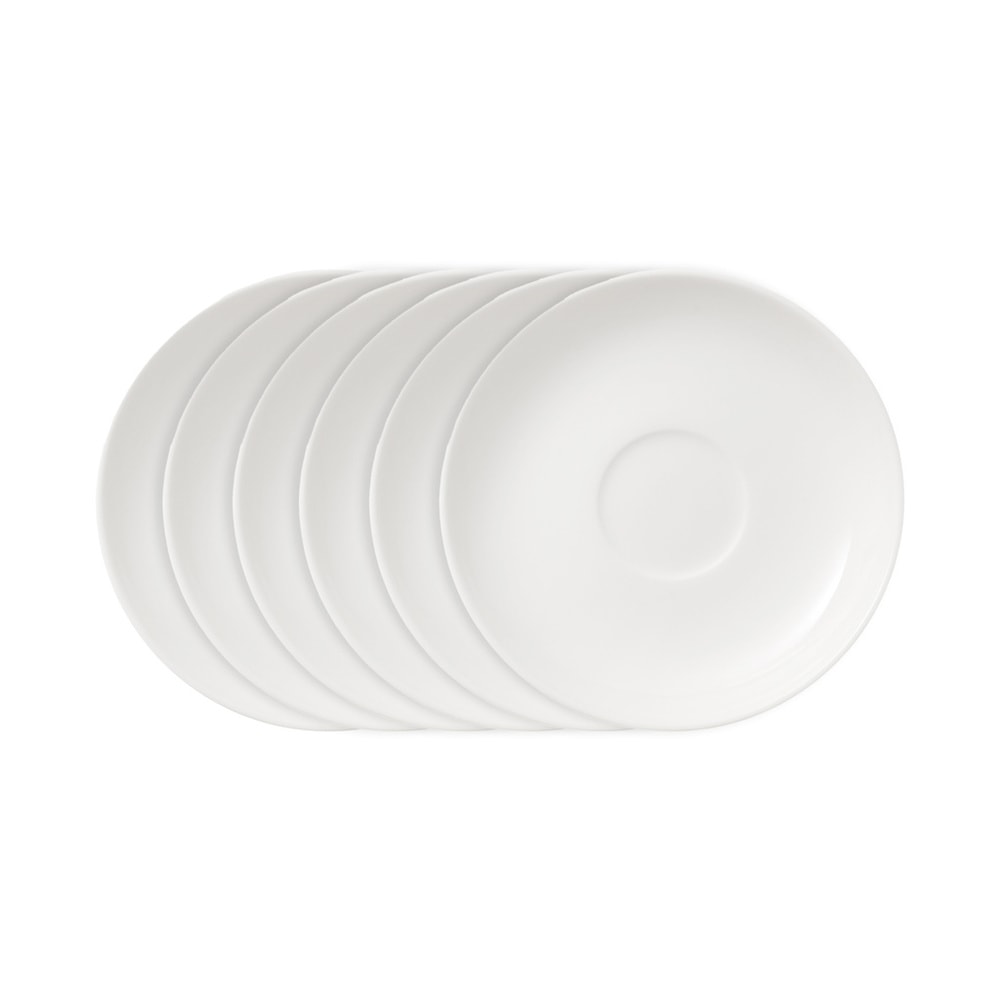 Villeroy & Boch Sous-tasse à expresso 6 pièces Twist White Tasse