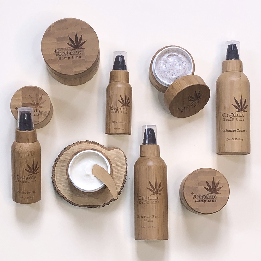 The Organic Hemp Line Crème de Jour Hydratante pour le Visage Soin Naturel et Biologique au Chanvre