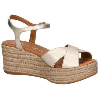 Unisa Plateau Sandale in gold