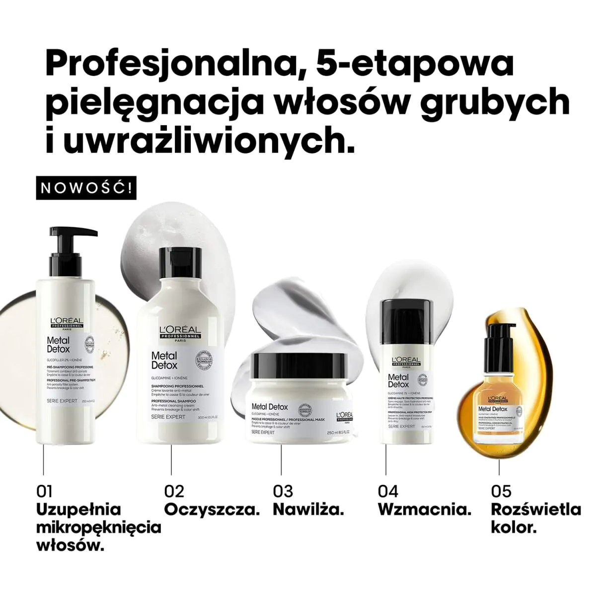 L'Oréal Professionnel Paris krem ochronny Metal Detox