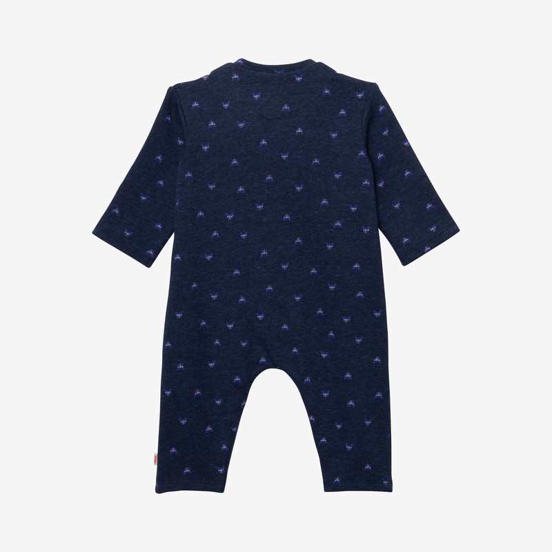 Combinaison bébé garçon micro tigres bleu Catimini