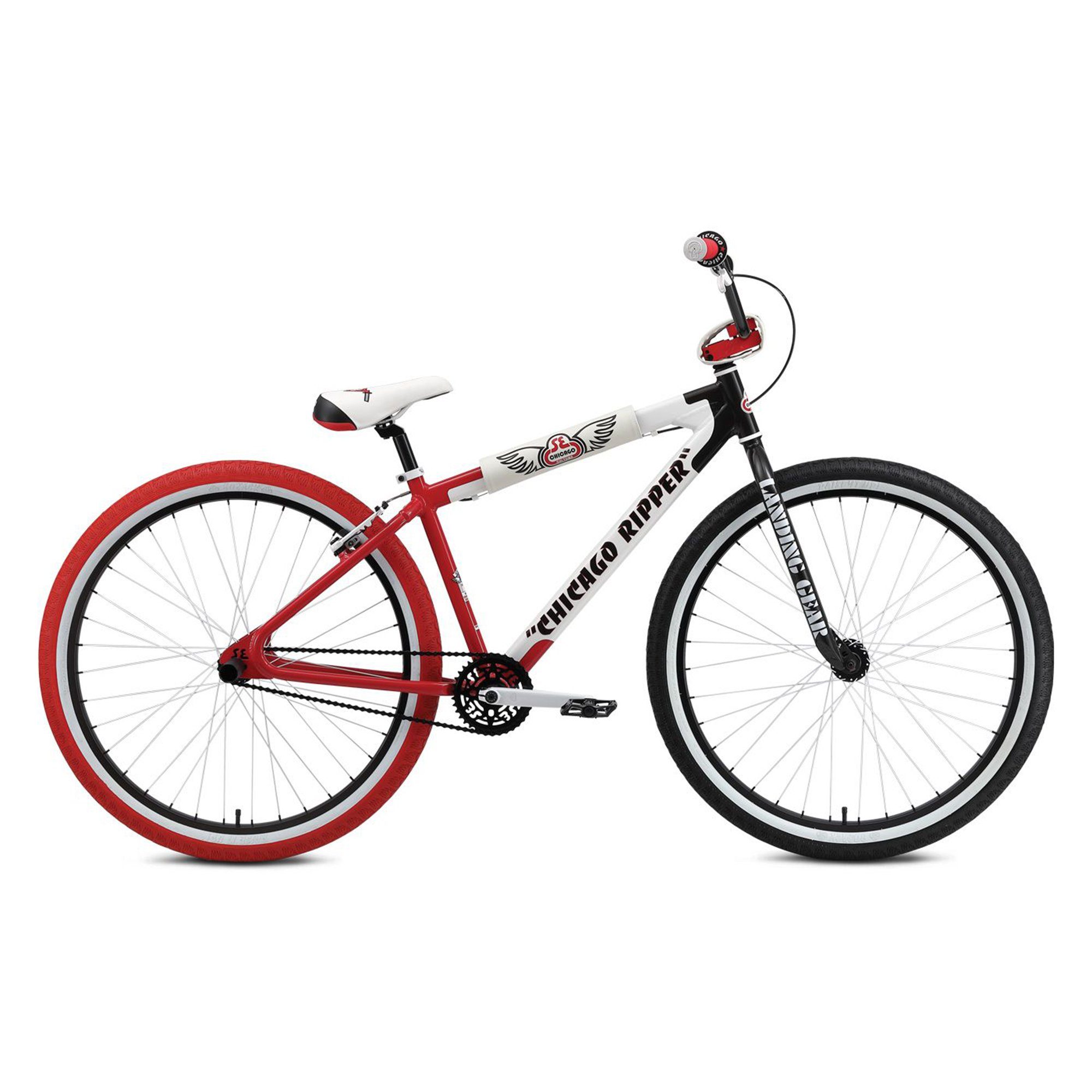 SE Bikes BMX-Rad Big Ripper Chicago 2021, 1 Gang, ohne Schaltung, Wheelie Bike 29 Zoll Fahrrad Erwachsene Jugendliche BMX Rad Stuntbike