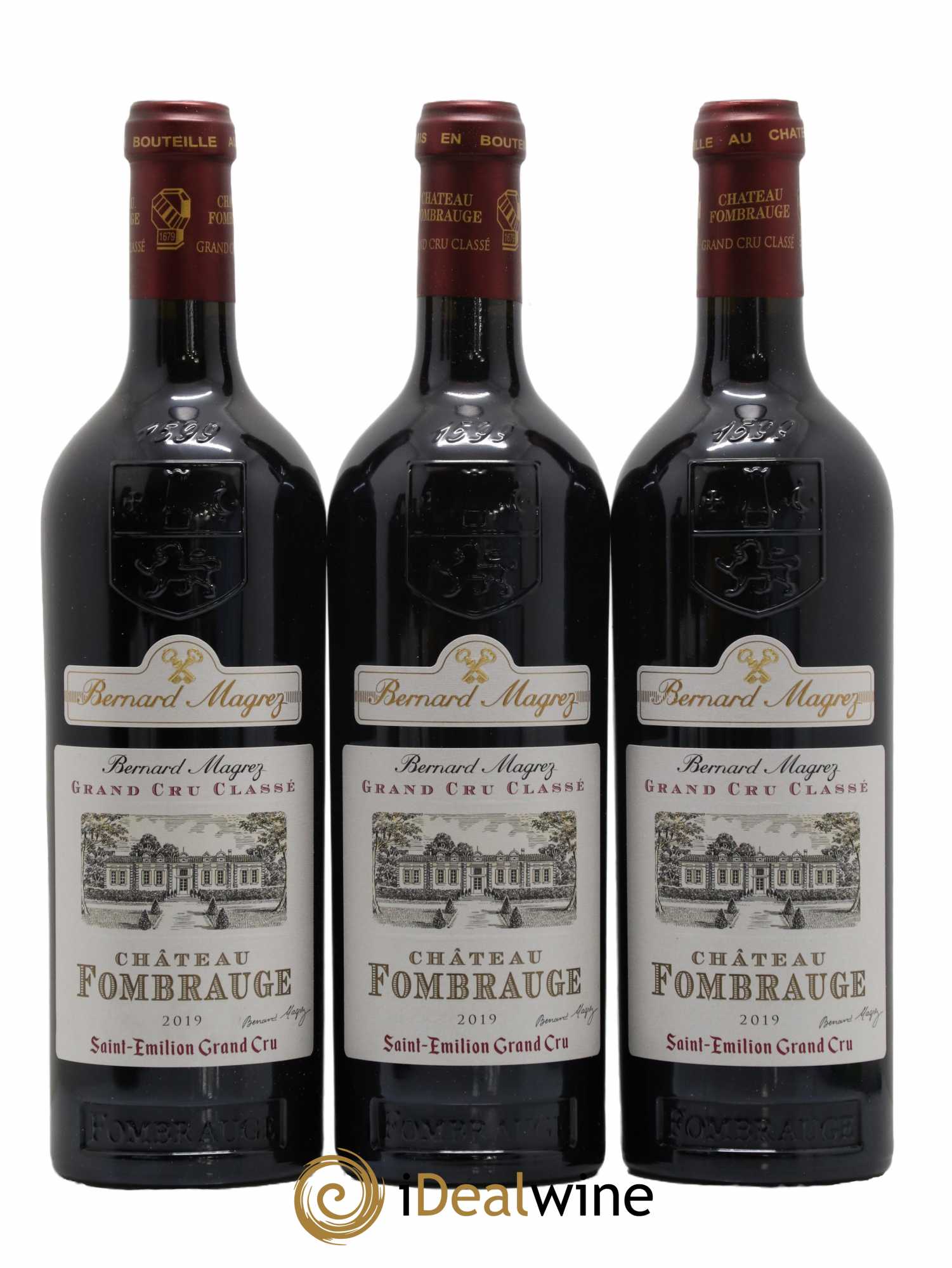 Château Fombrauge Grand Cru Classé  2019 - Lot de 12 Bouteilles