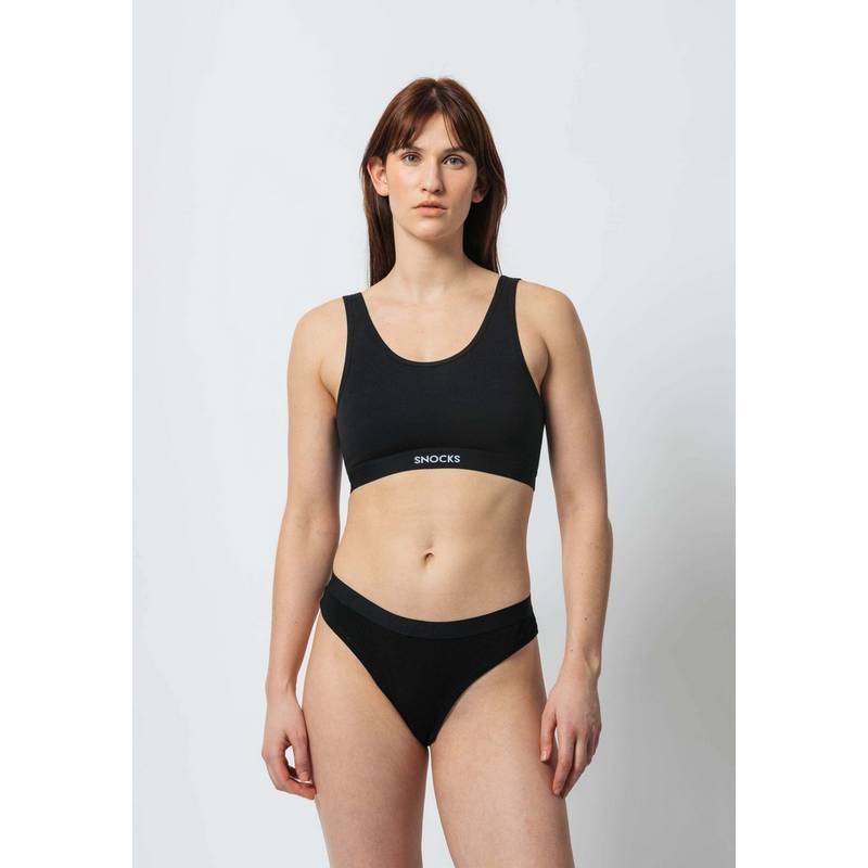 Snocks Slips mit Gummibund aus Bio-Baumwolle Unterhose Damen