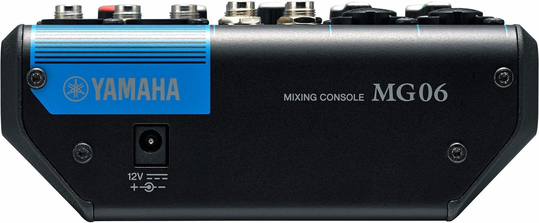 Yamaha Mischpult 6-Kanal Mischpultkonsole MG06