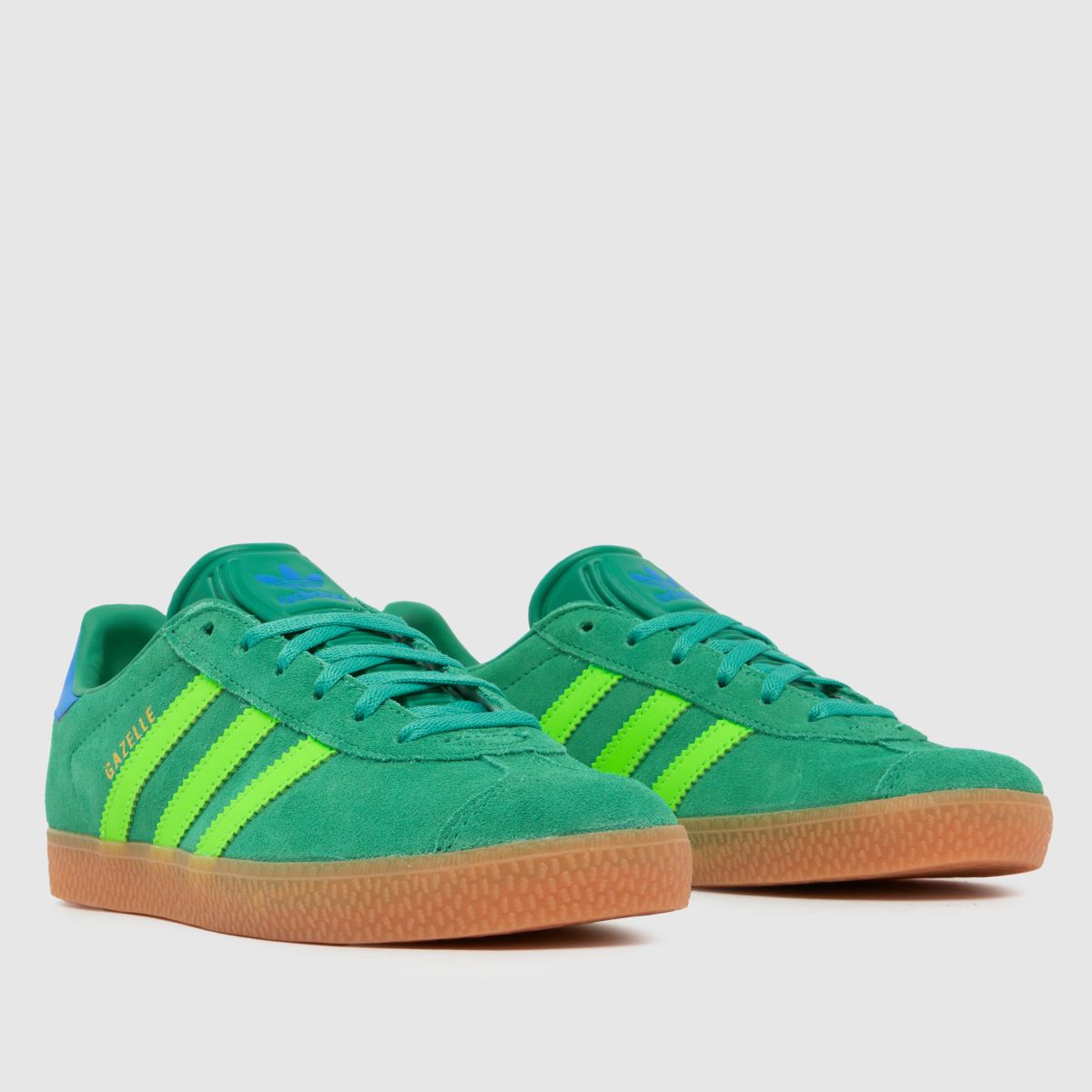 adidas zeleni multi gazelle fantovski športni copati