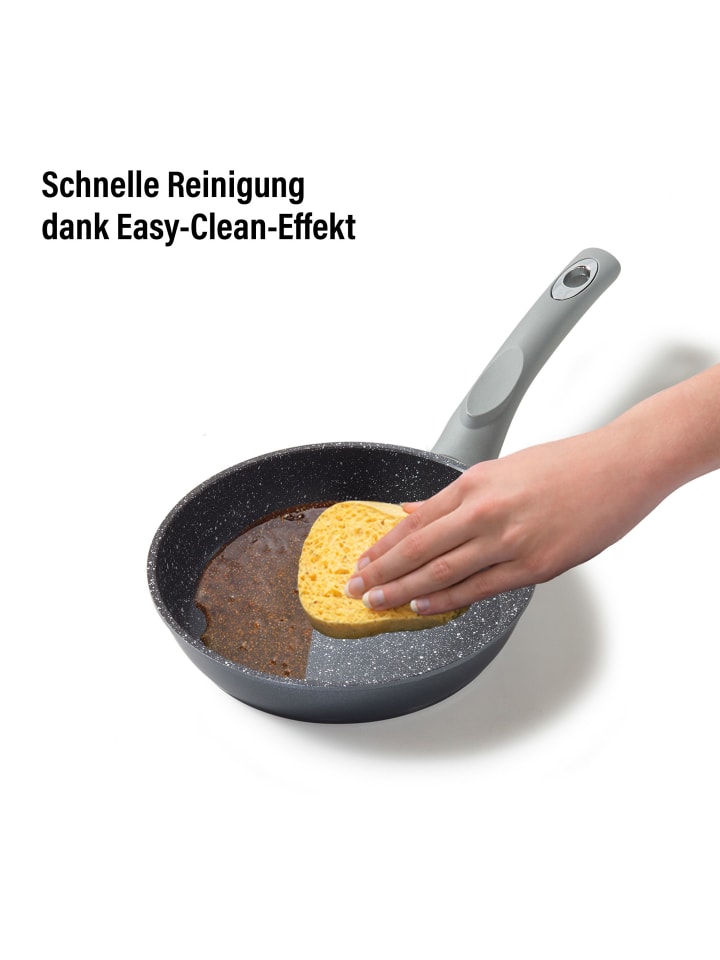 Stoneline Bratpfanne 18  cm | ohne Deckel - Grau in Grau günstig kaufen Ø 18 cm
