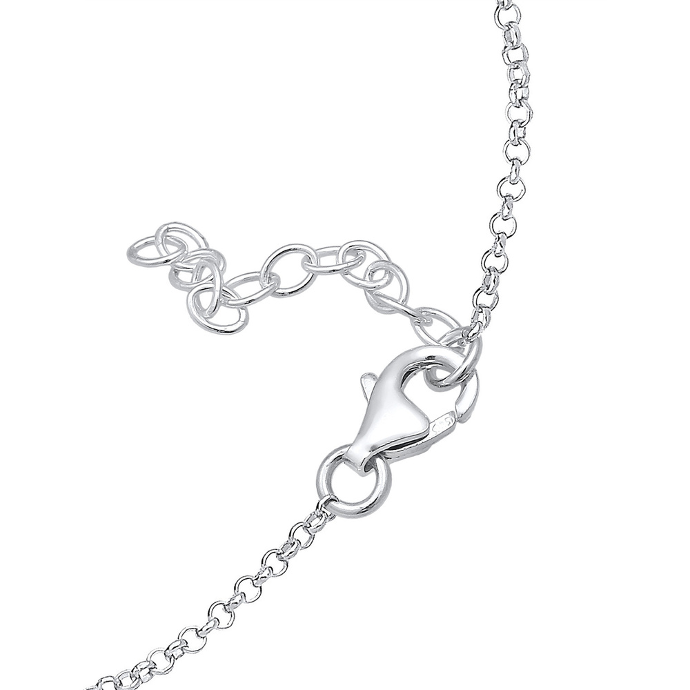 Elli Elli Bracelet Femmes Croix Foi en argent sterling 925 plaqué or rose Bracelet