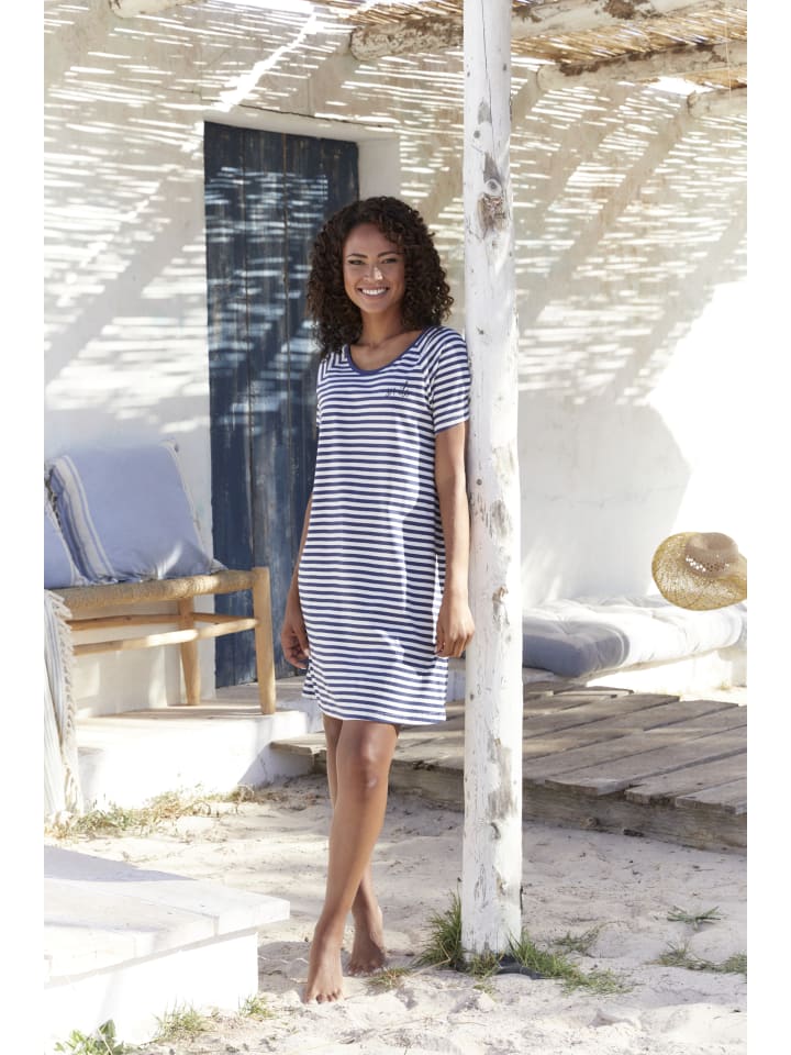 VIVANCE DREAMS Sleepshirt in Dunkelblau günstig kaufen