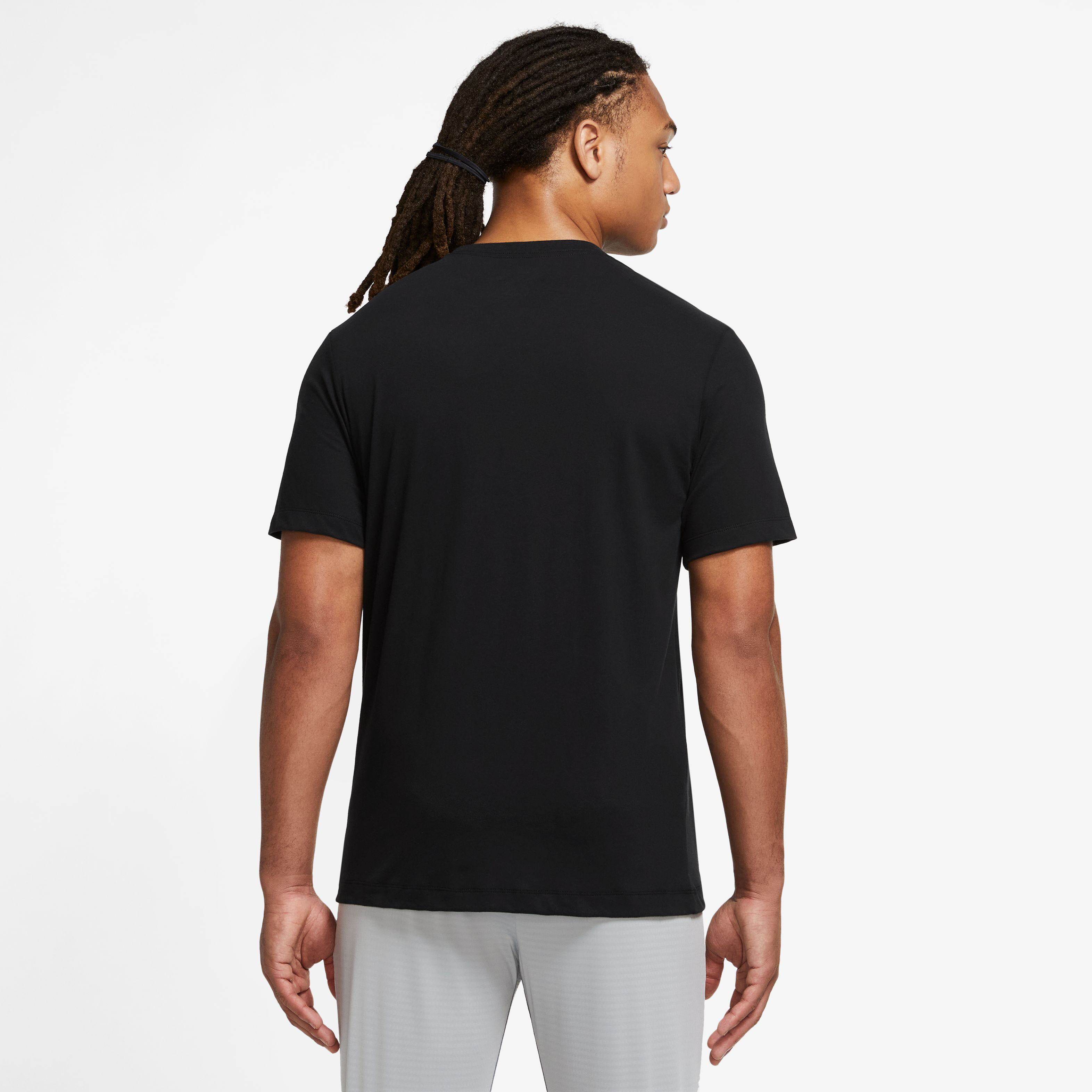 Dri-Fit Heritage Laufshirt Herren - Schwarz