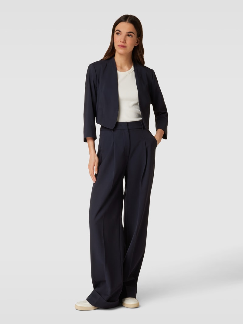 Blazer mit Haken-Verschluss in marineblau