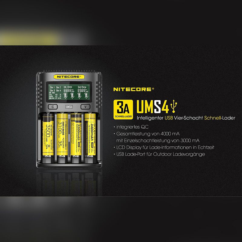 USB-Schnell-Ladegerät UMS4