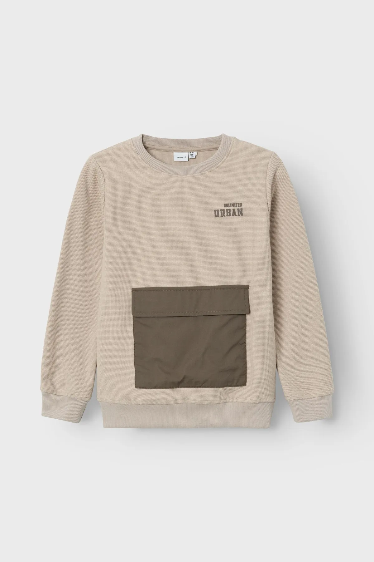 name ıt  Sweatshirt - Lila - Figurbetont