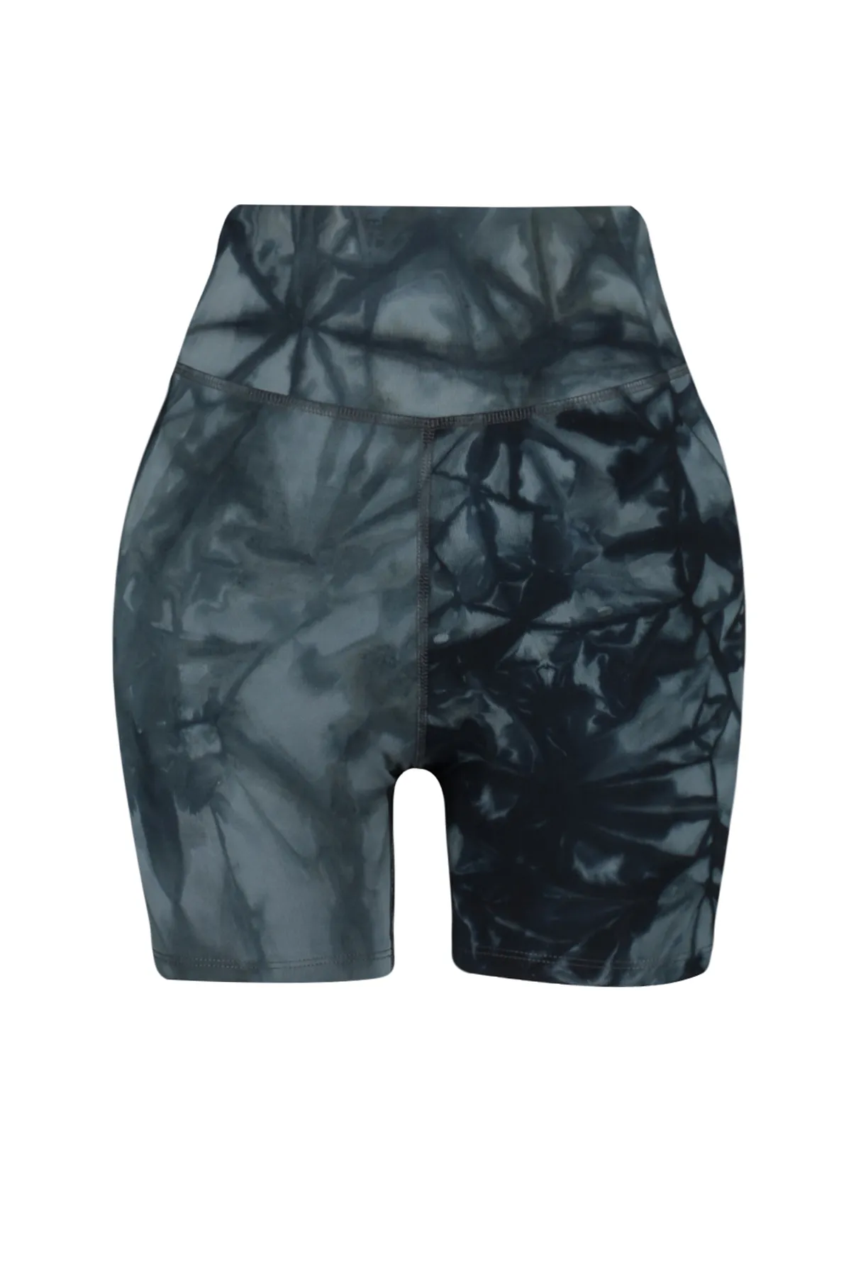 Trendyol Collection  Anthrazitfarbene gebürstete weiche Lingerie-Sportshorts/kurze Leggings mit Taschen an der Taille aus Strick THMSS24TY00020