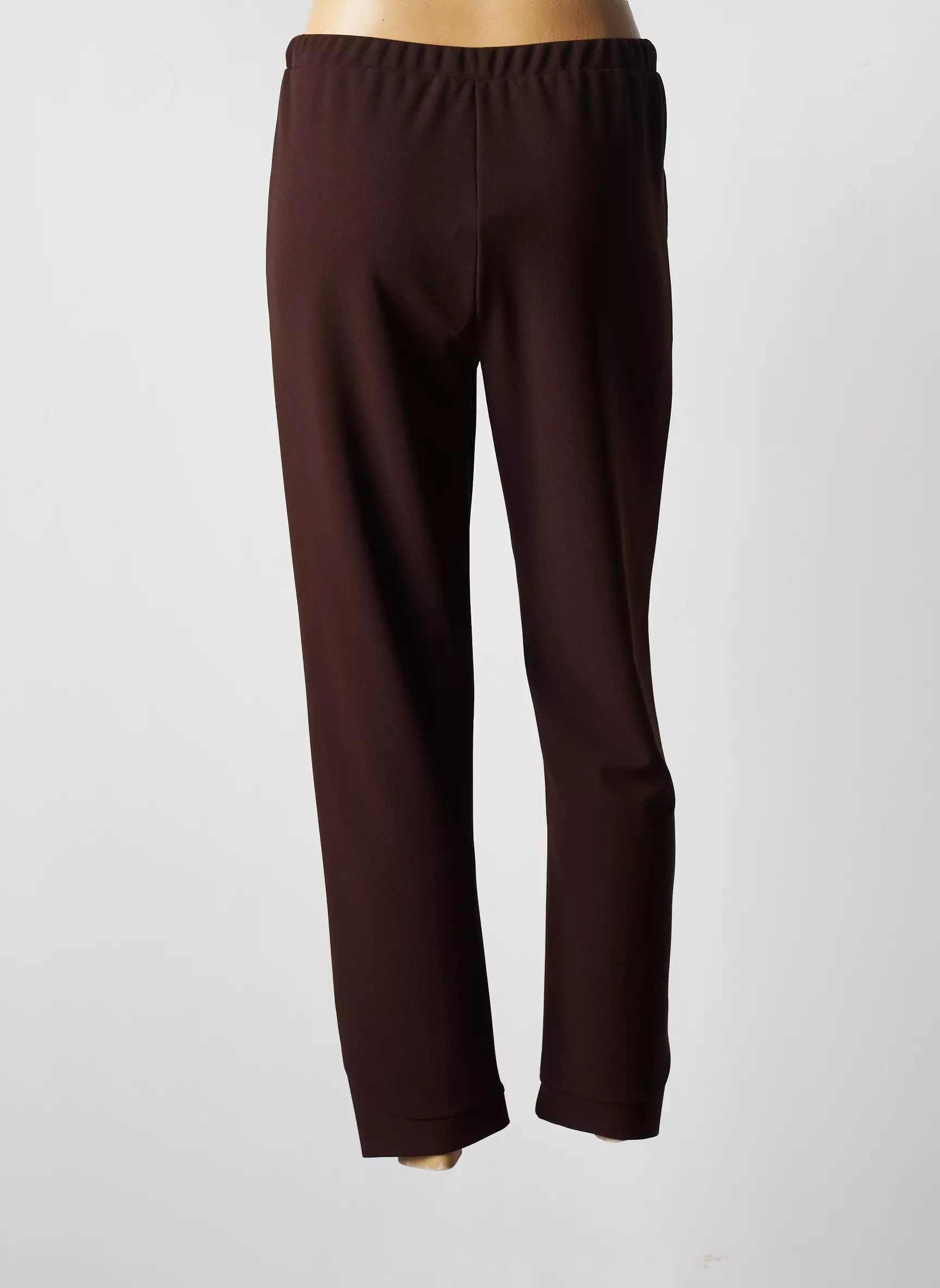 Franck Anna Pantalon7 8 Femme couleur marron