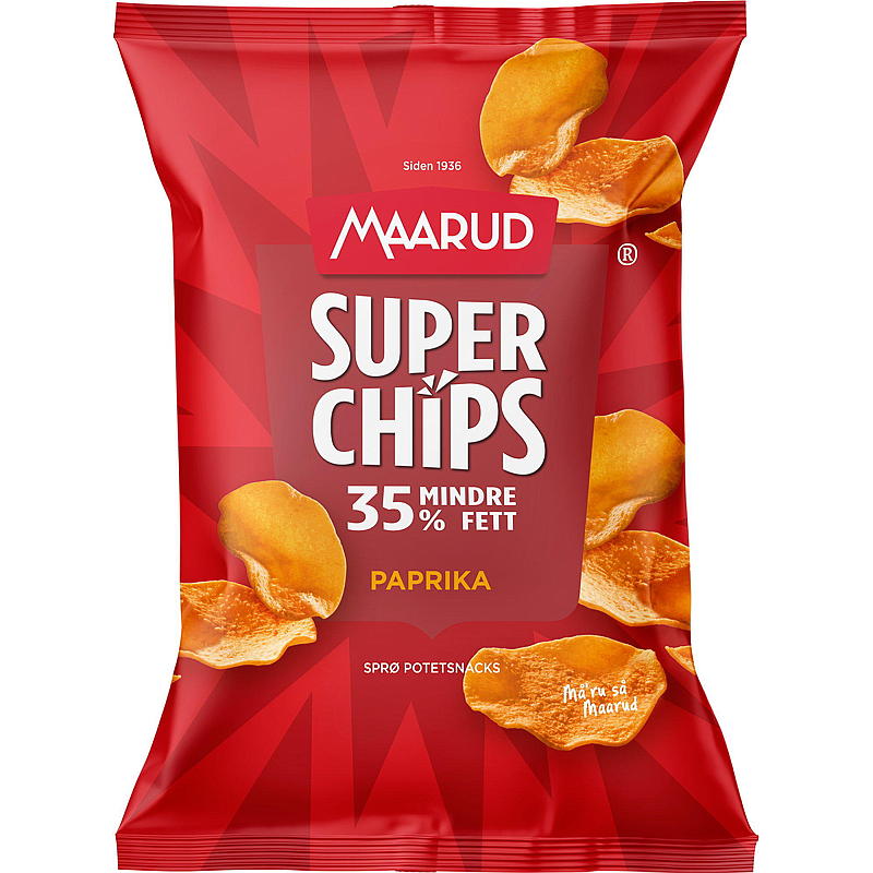 Maarud Superchips 140 g Paprika