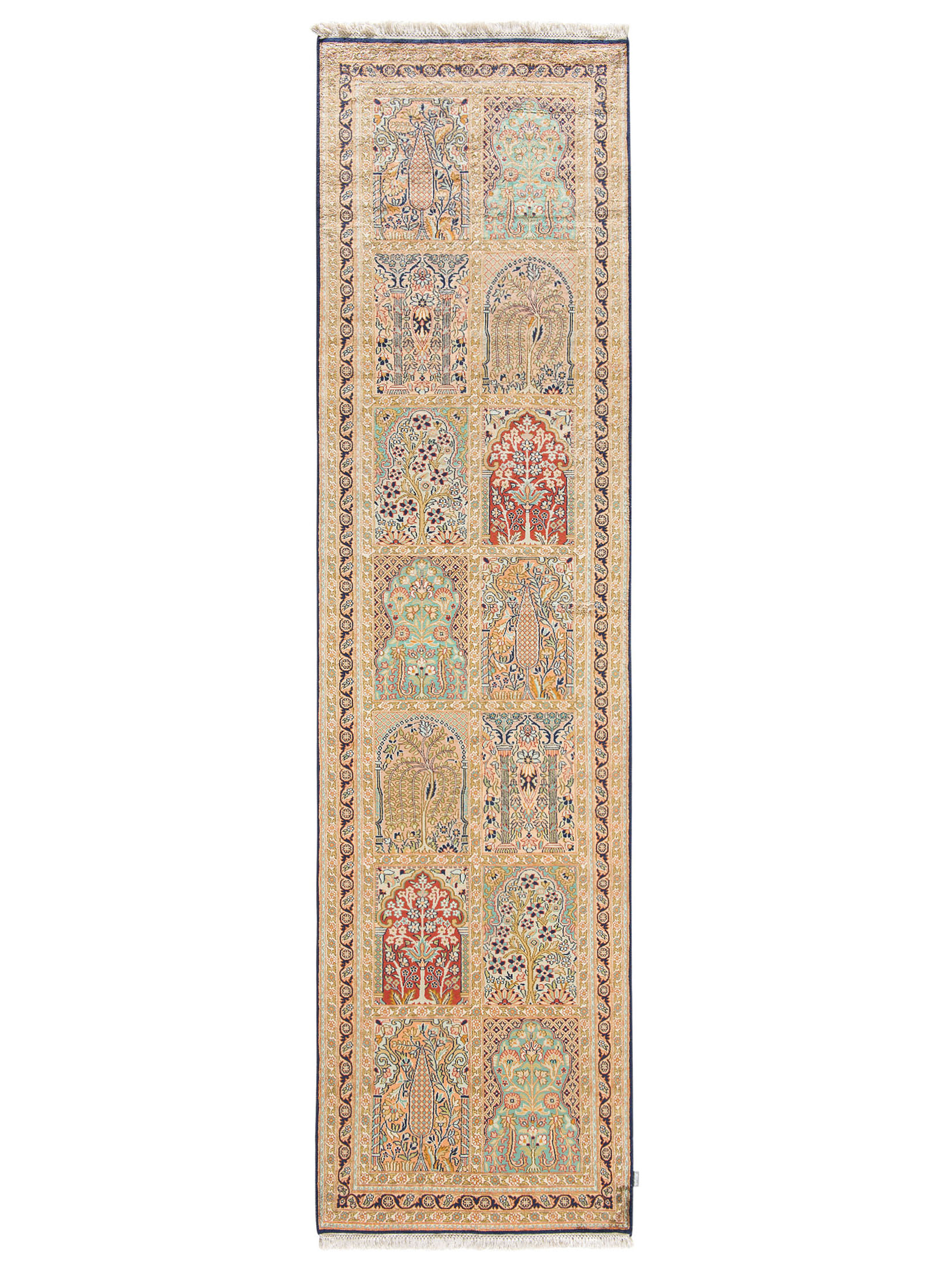 Kaschmir Seide 16/16 ca. 80 x 307 cm, Unikat / Einzelstück