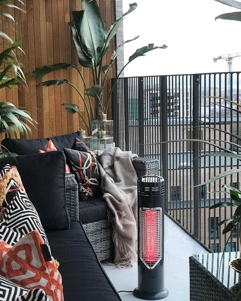 Mensa Heating Imus Schwarzer Outdoor-Heater