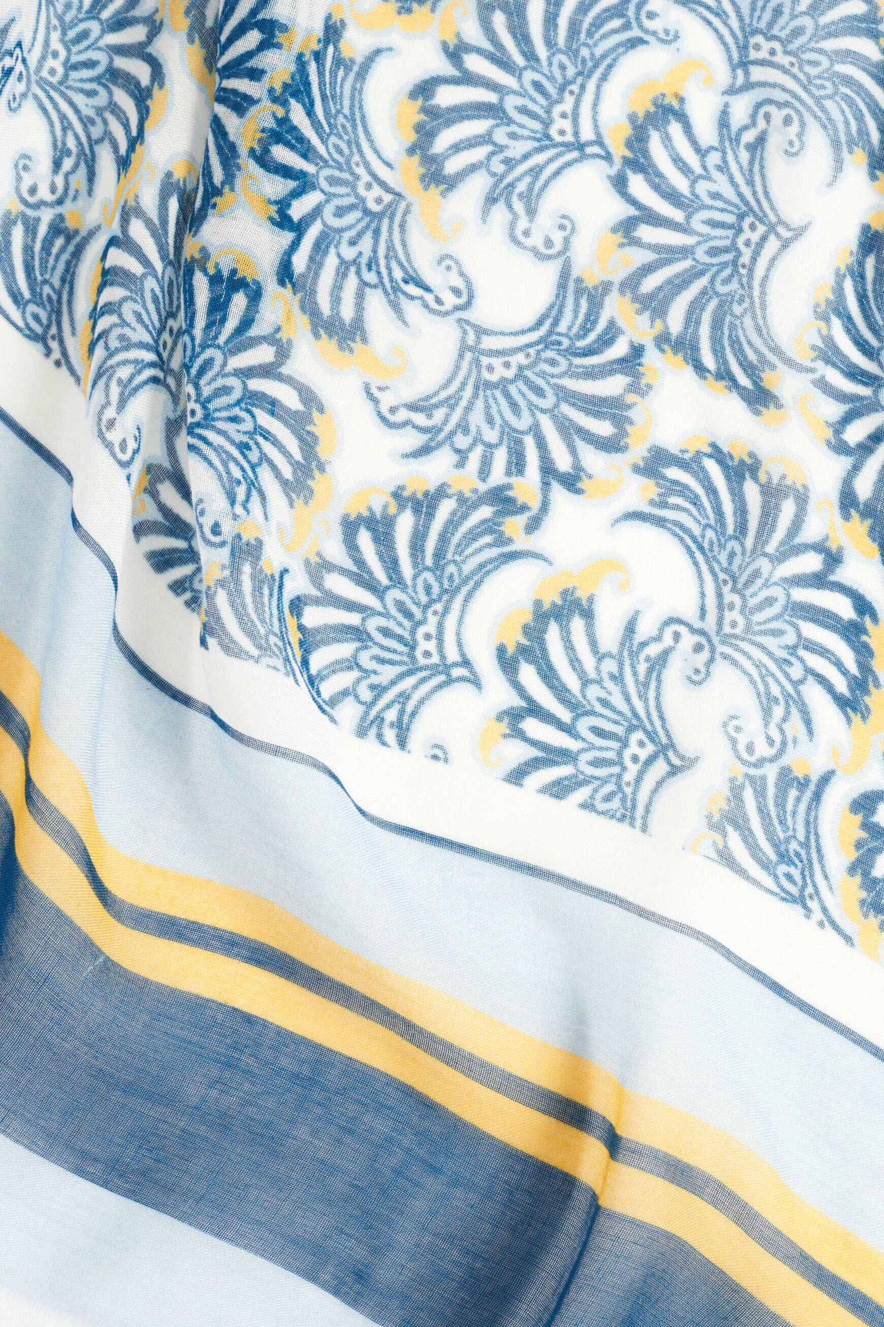 foulard alice bleu clair femme