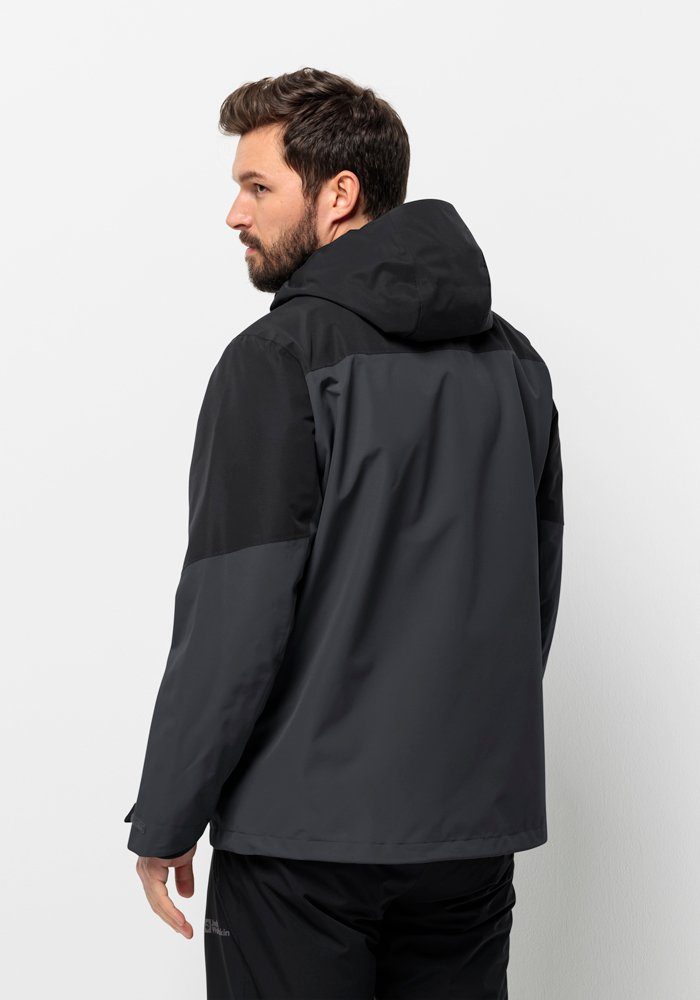 Jack Wolfskin 3-in-1-Funktionsjacke GLAABACH 3IN1 JKT M (2 teilig)