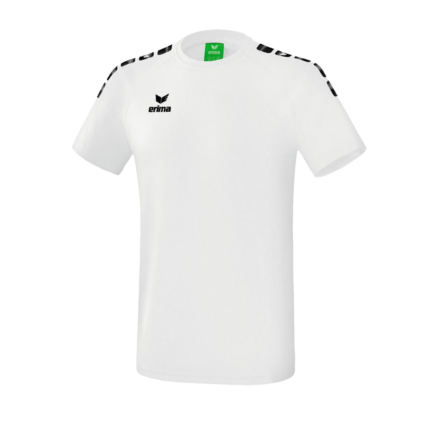 Erima Essential 5-C T-Shirt Kids Weiss Schwarz