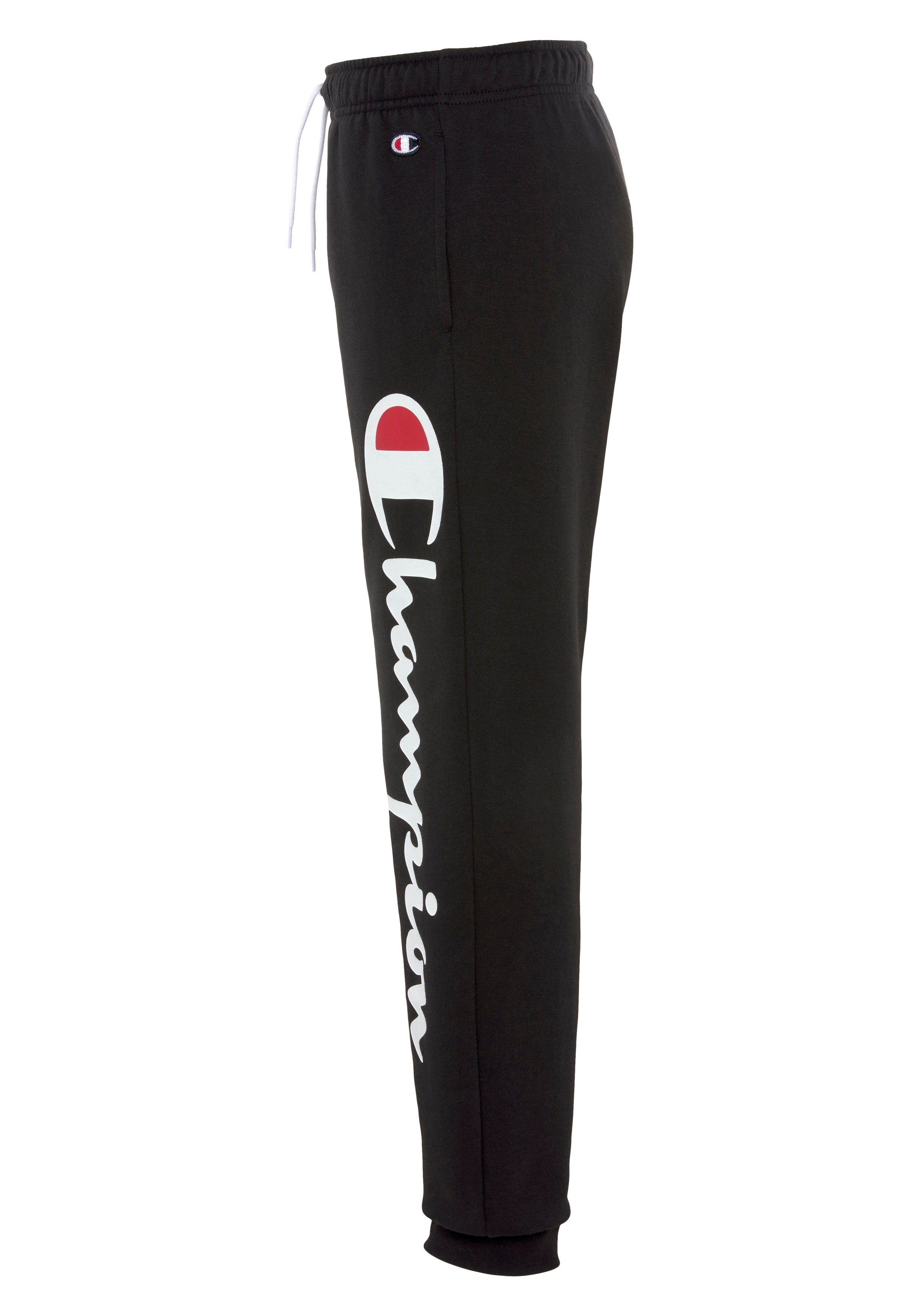 Champion Jogginghose Classic Rib Cuff Pants large Logo - für Kinder