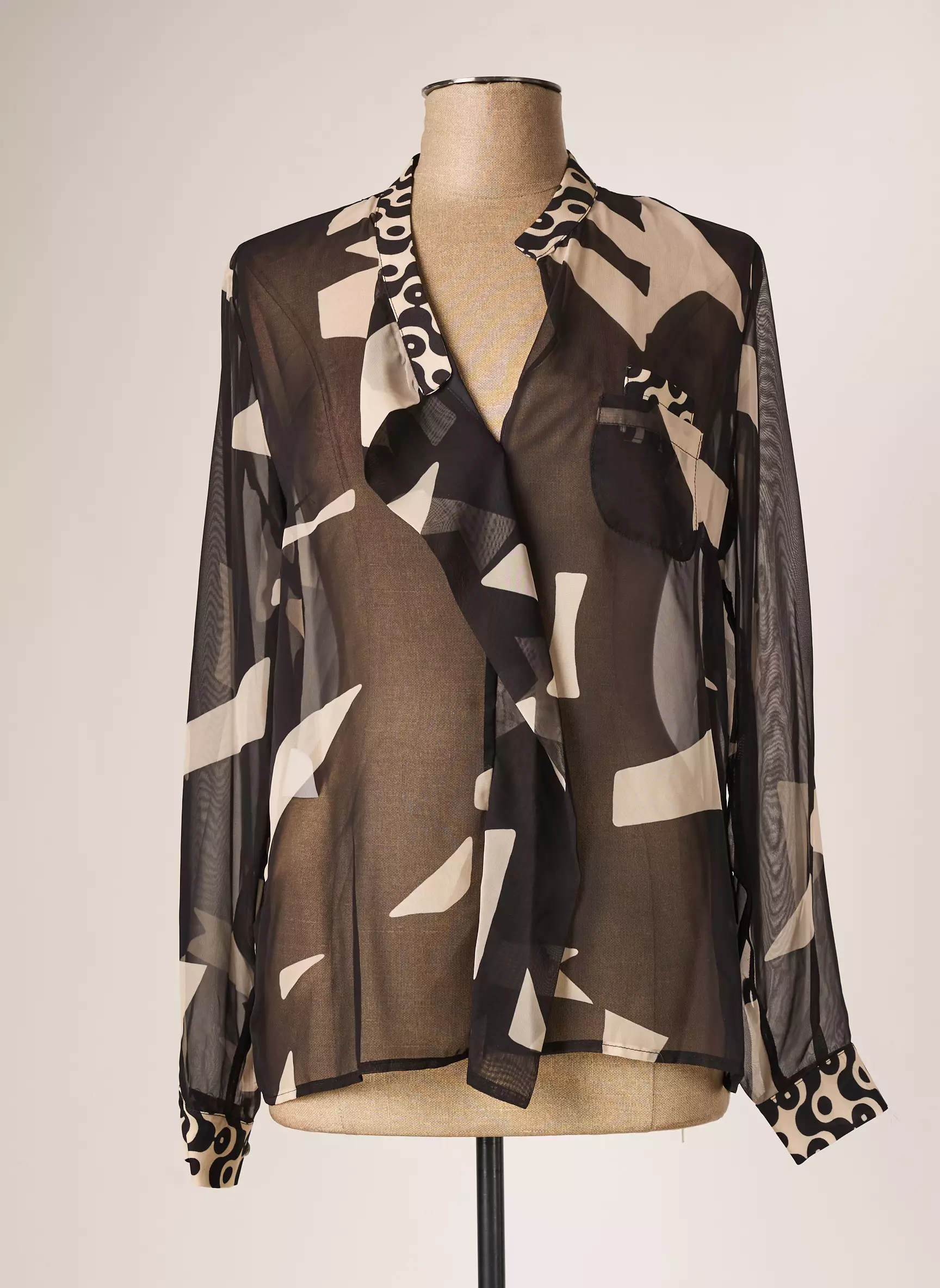 Ahimaria Blouses Femme couleur noir