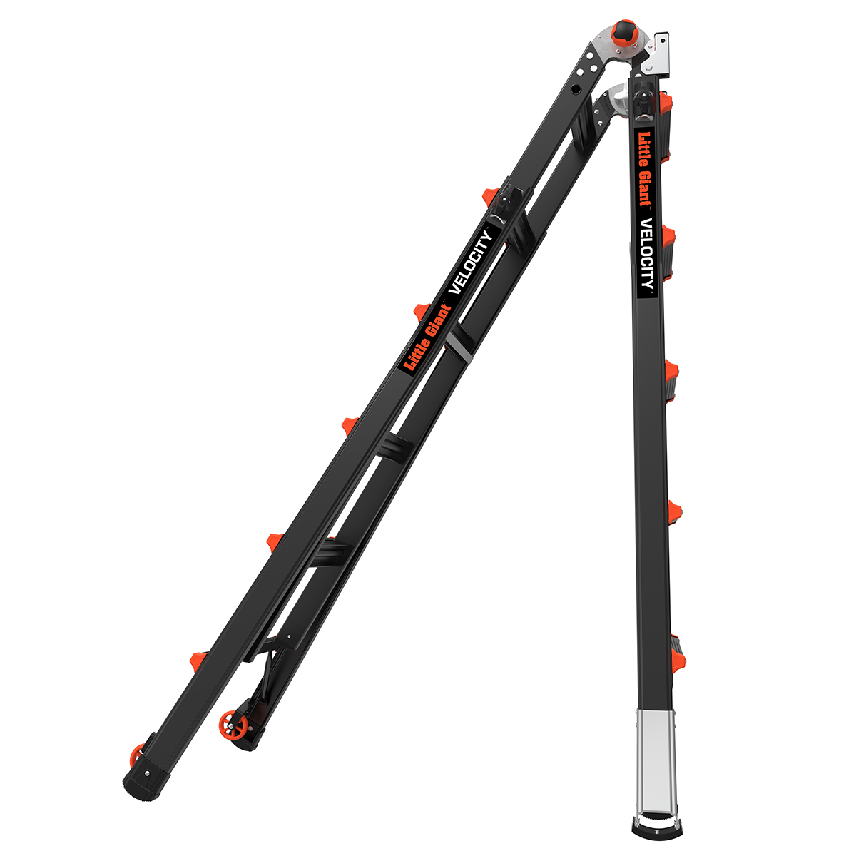 Échelle télescopique pliante Altrex 503945 Velocity Black Pro 4 x 5