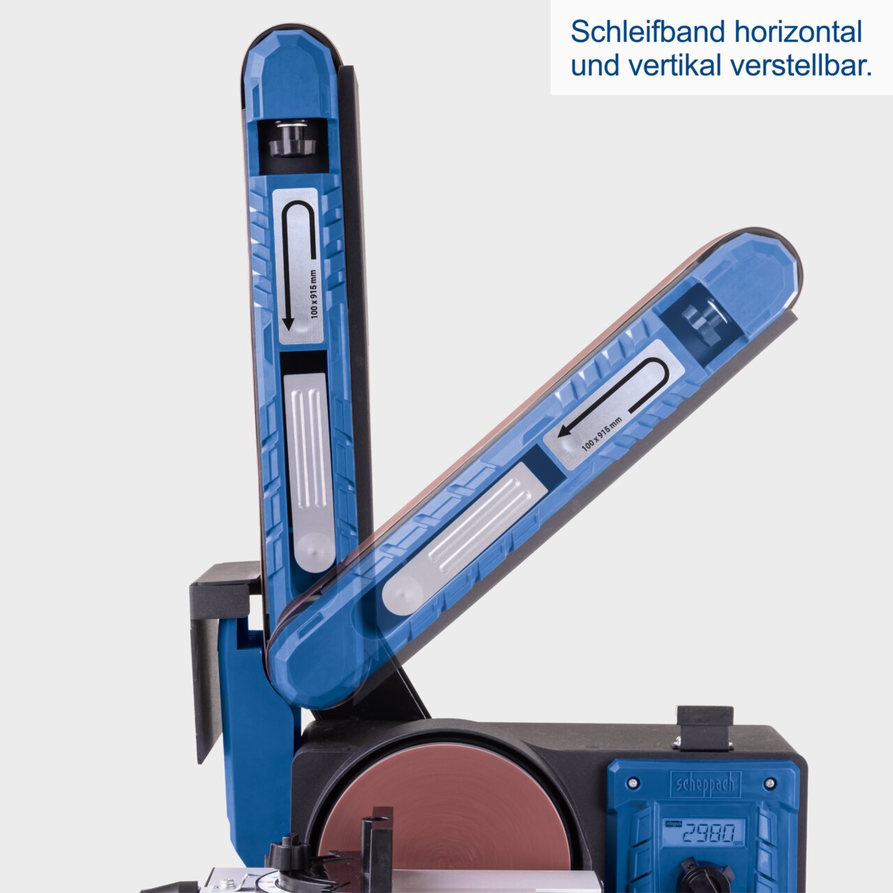 Scheppach Band-und Tellerschleifer BTS900 Vario