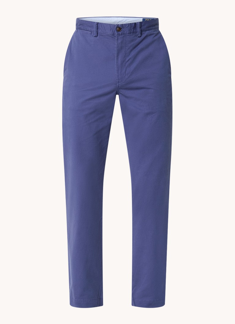 Pantaloni chino drepți Ralph Lauren cu buzunare laterale