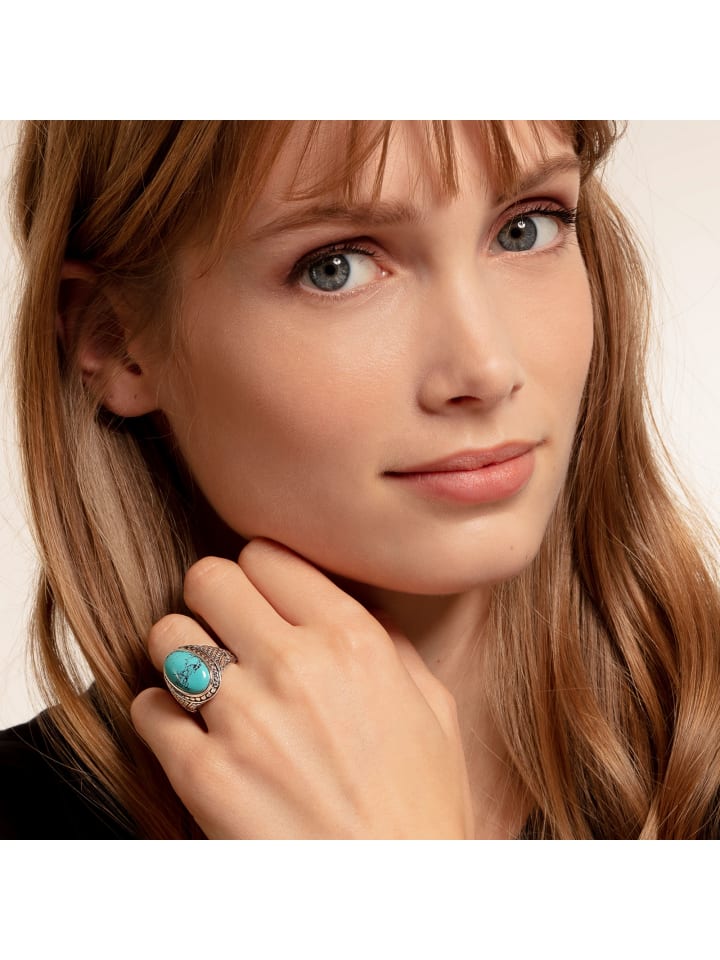Thomas Sabo Ring in silber, türkis günstig kaufen 54