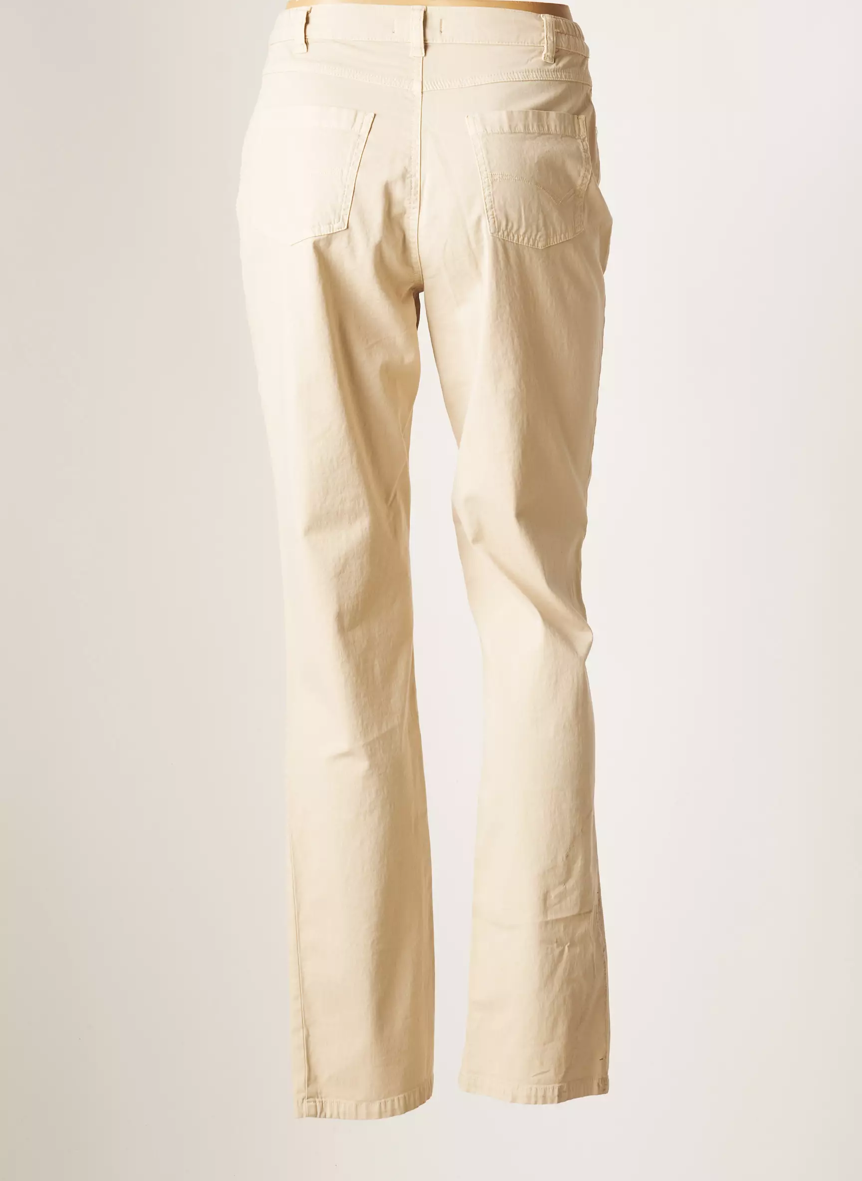 Tbs Pantalons Slim Femme couleur beige