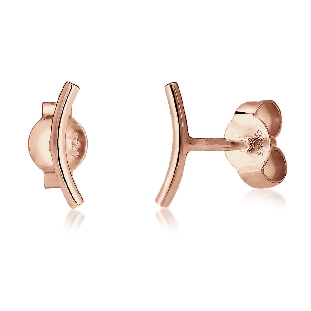 Elli Elli Boucles d'Oreilles Boucles doreilles Elli arc geo congru 925/1000 argent Boucles d'oreilles