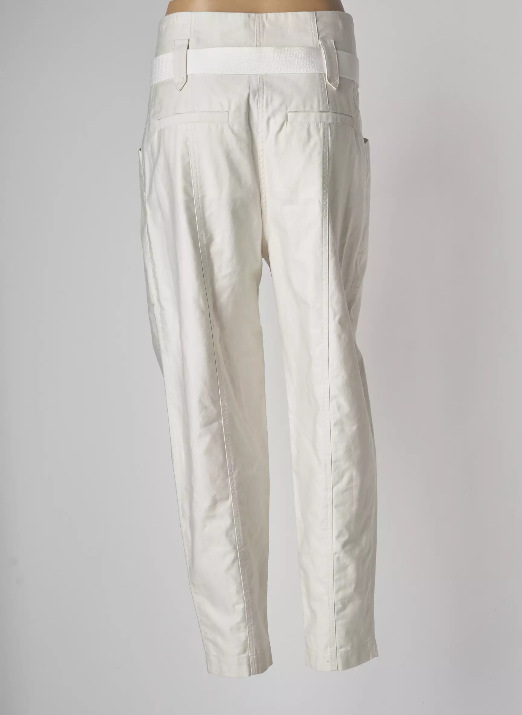 Iro Pantalons Slim Femme couleur blanc